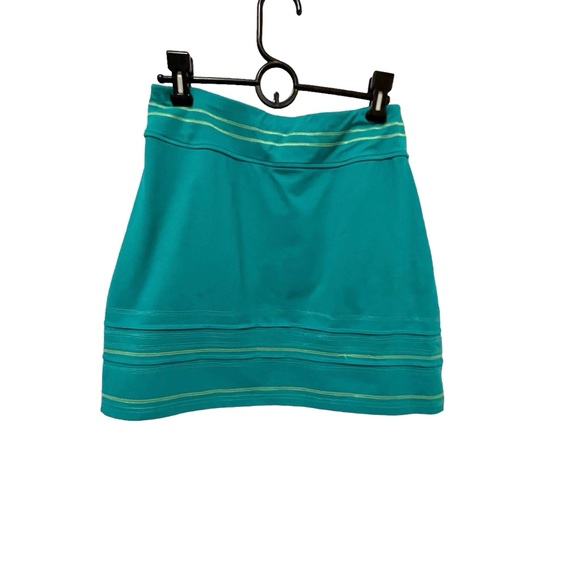Title 9 Skirt Turquoise Pockets Size XS Stretchy - Picture 5 of 6